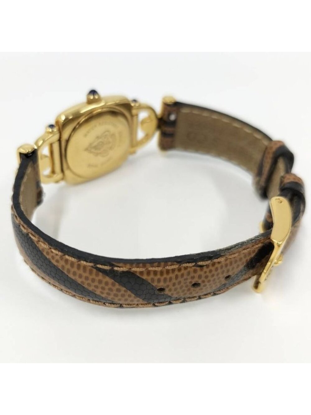Gucci Watch Horsebit Leather Belt SS Quartz White Dial - Picture 4 of 9